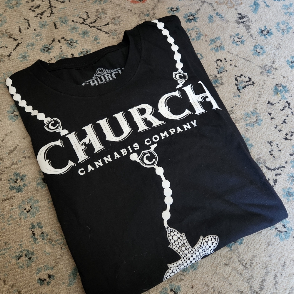 Church cannabis tee